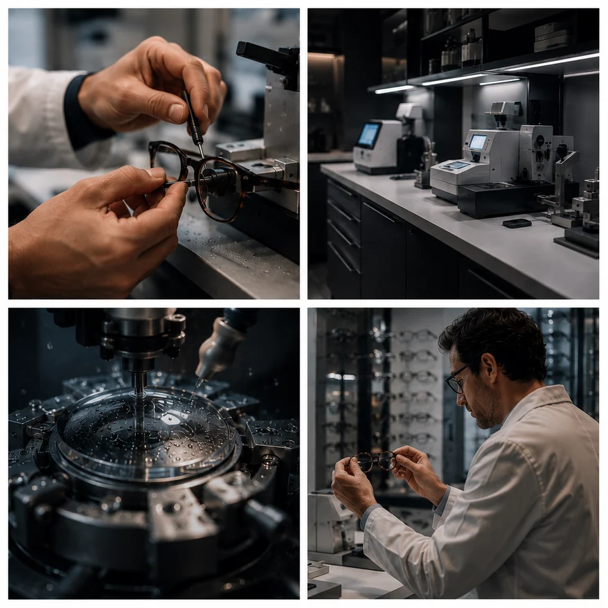 Il laboratorio oftalmico interno Ingrovision