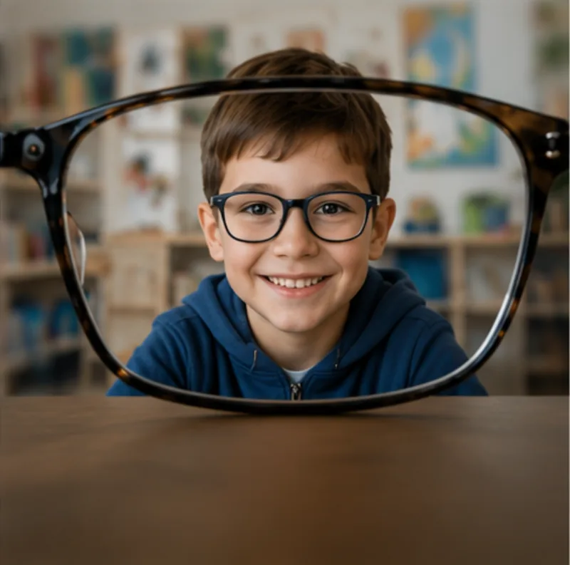 Bambini e controllo miopia